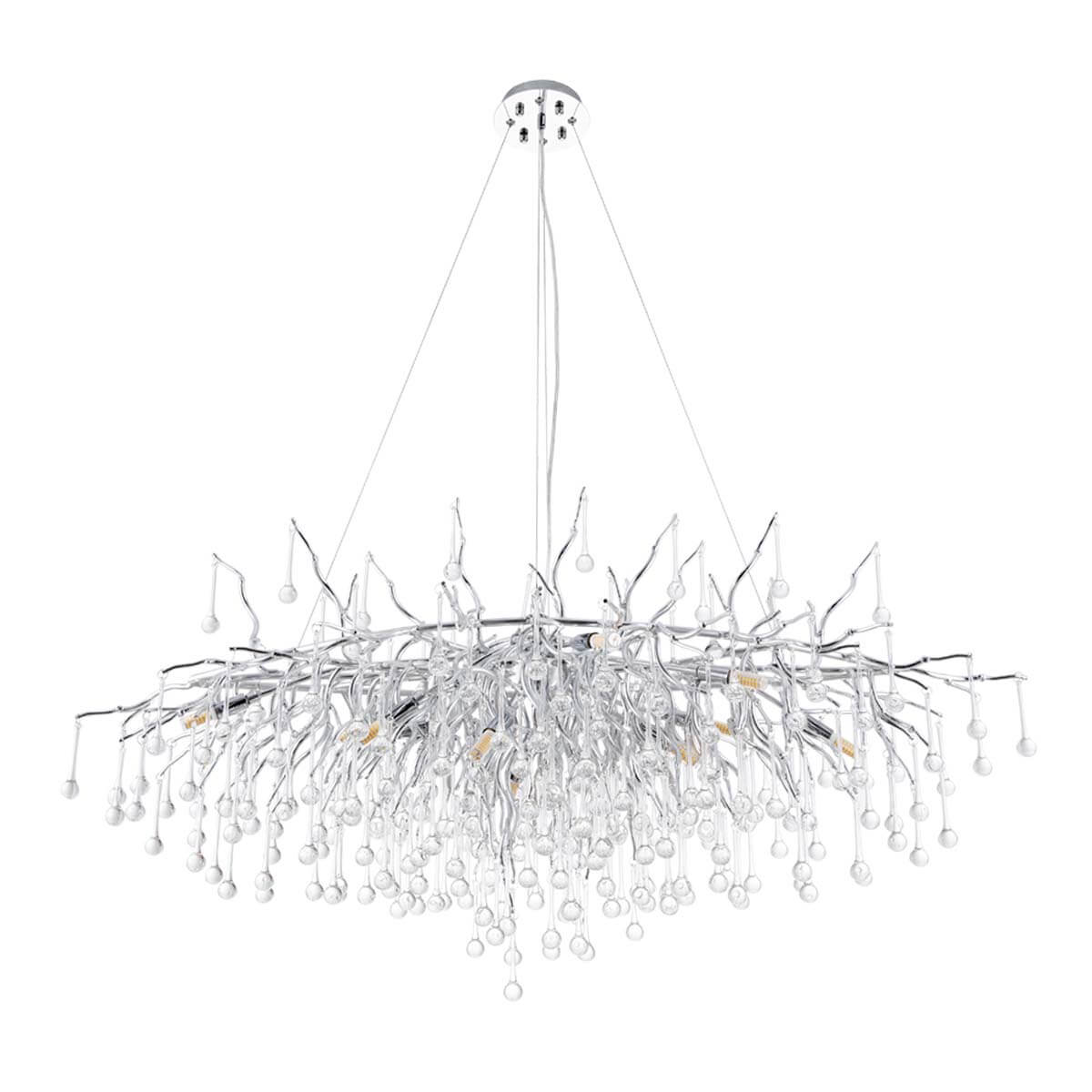 

Подвесная люстра Divinare Salice 3132/26 SP-13, Серебро, 3132/26 SP-13 Salice