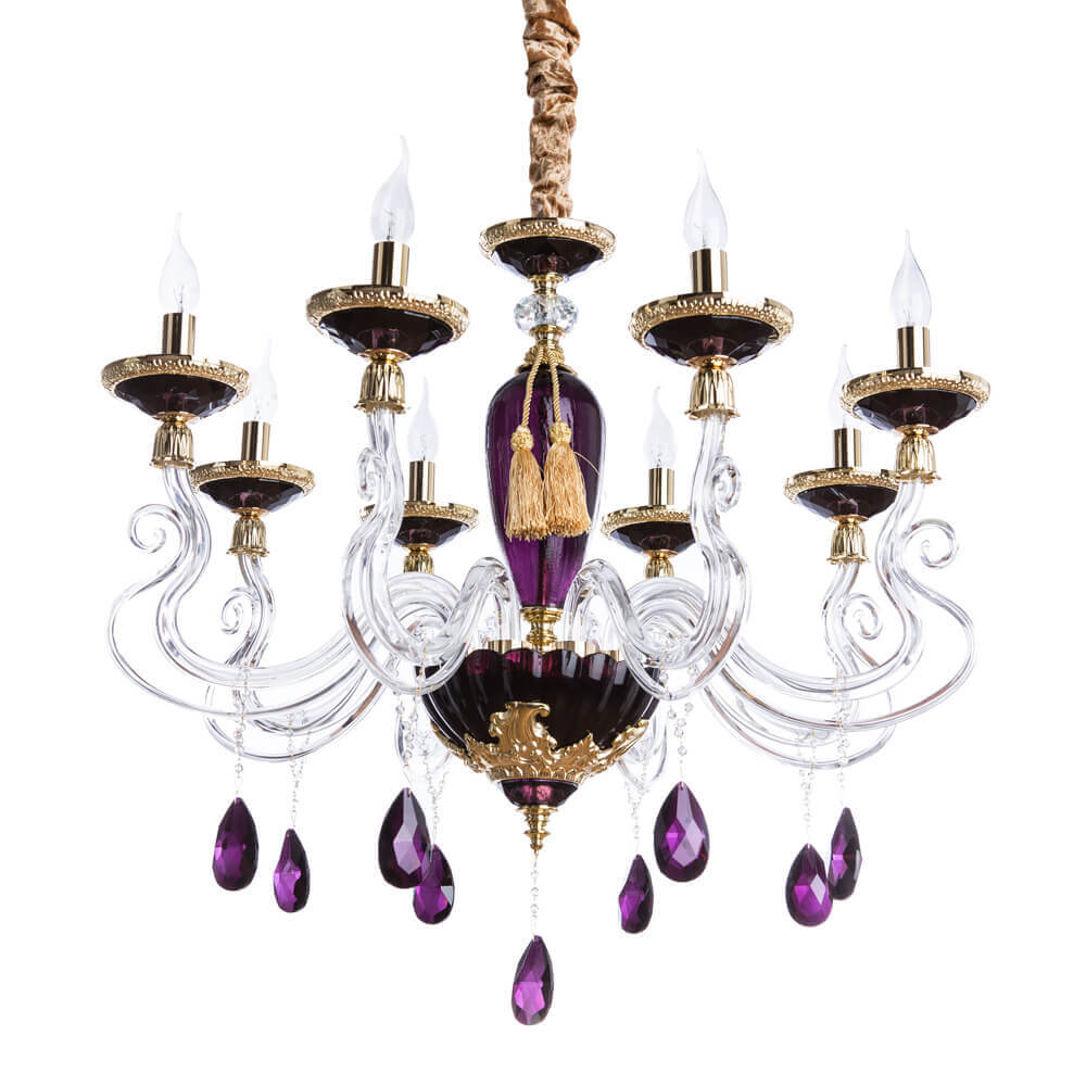 

Люстра Divinare, Фиолетовый, 5125/12 LM-8 Simona Purple