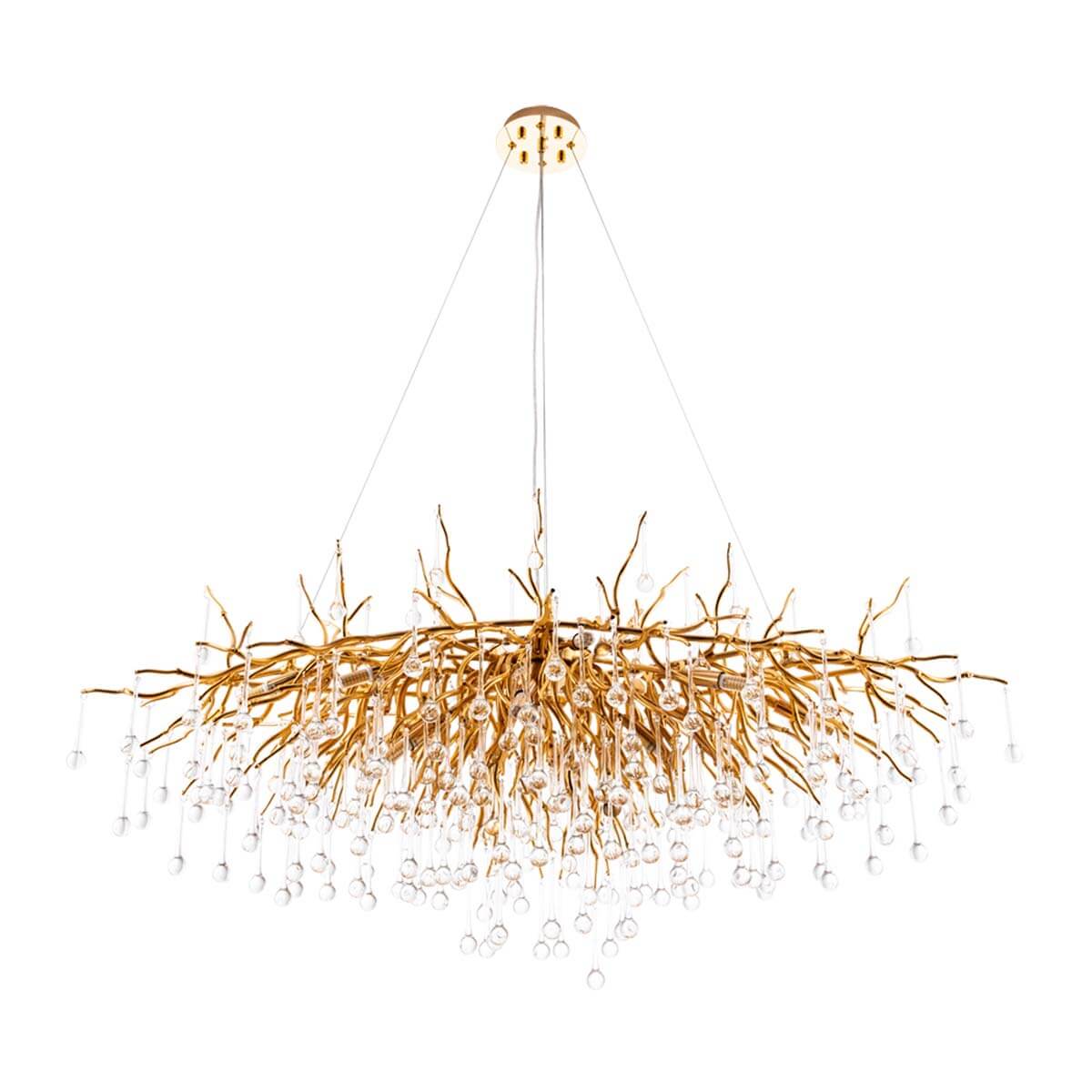 

Подвесная люстра Divinare Salice 3132/01 SP-13, Золотой, 3132/01 SP-13 Salice