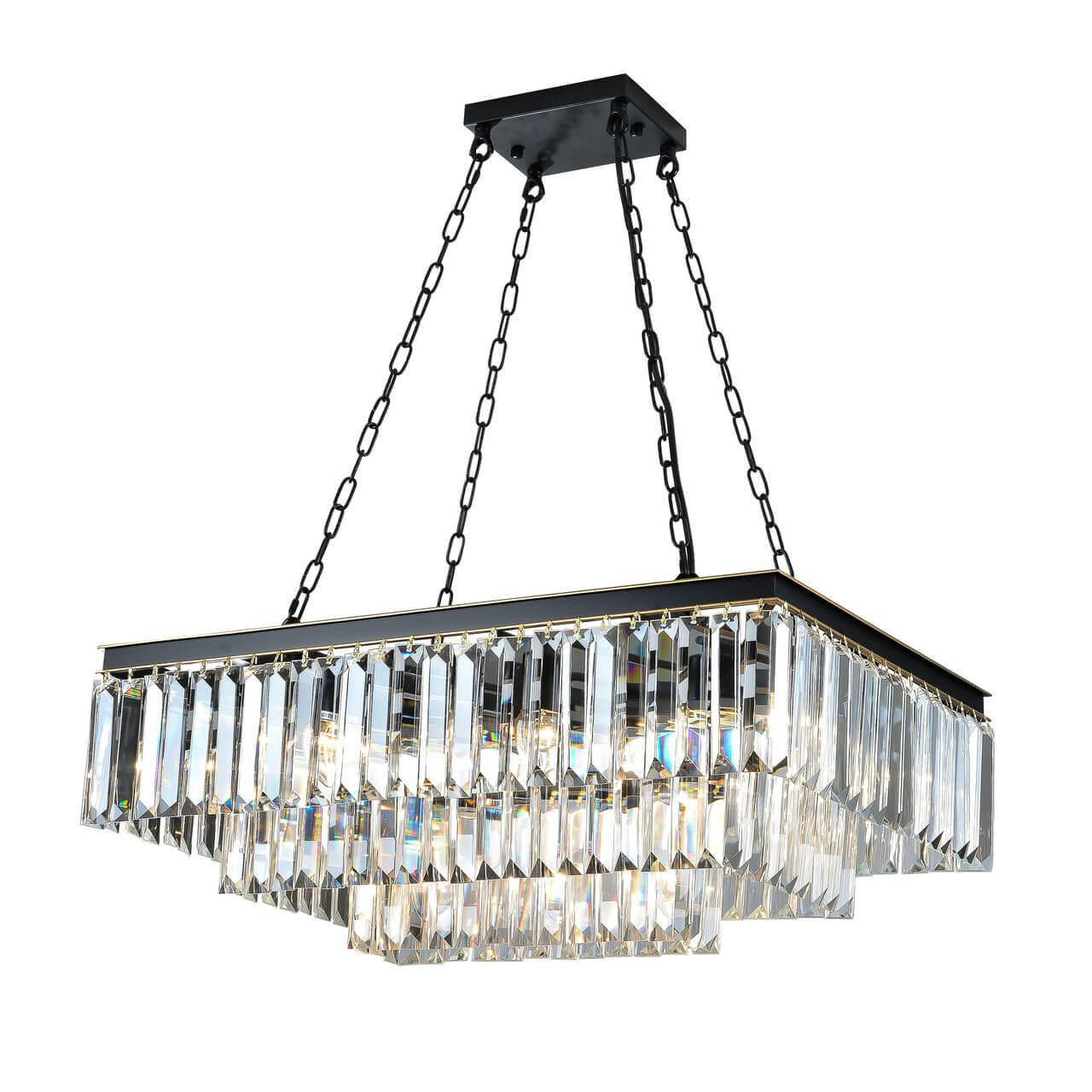 

Подвесная люстра Divinare Nova 3001/01 SP-15, Черный, 3001/01 SP-15 Nova