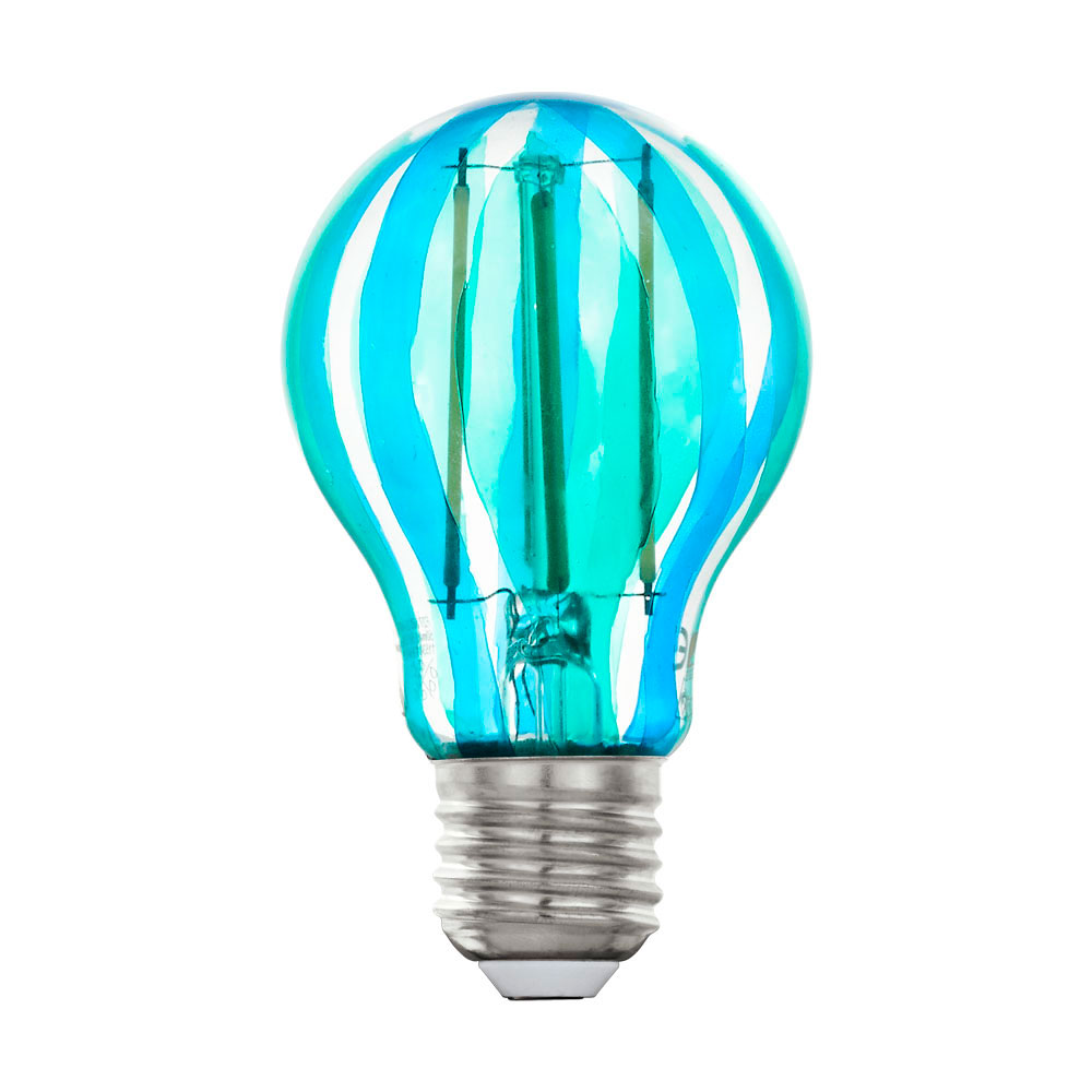 

Лампа светодиодная Eglo E27 6,5W 5000K синяя 12569, Синий, 12569 LM_LED_E27