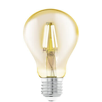 

Лампа светодиодная филаментная Eglo E27 4W 2200К янтарь 11555, Янтарный, 11555 LM_LED_E27