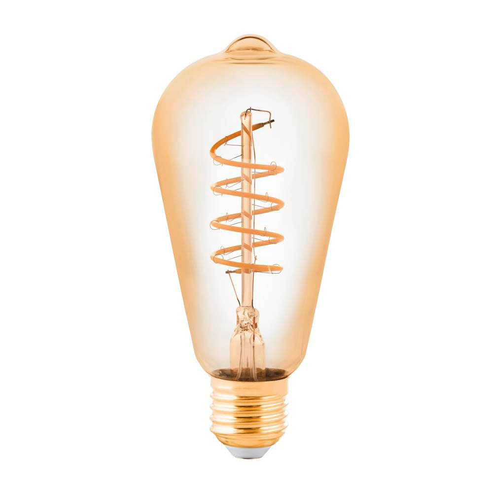 

Лампа светодиодная Eglo E27 4W 2000K янтарная 11879, Янтарный, 11879 LM_LED_E27