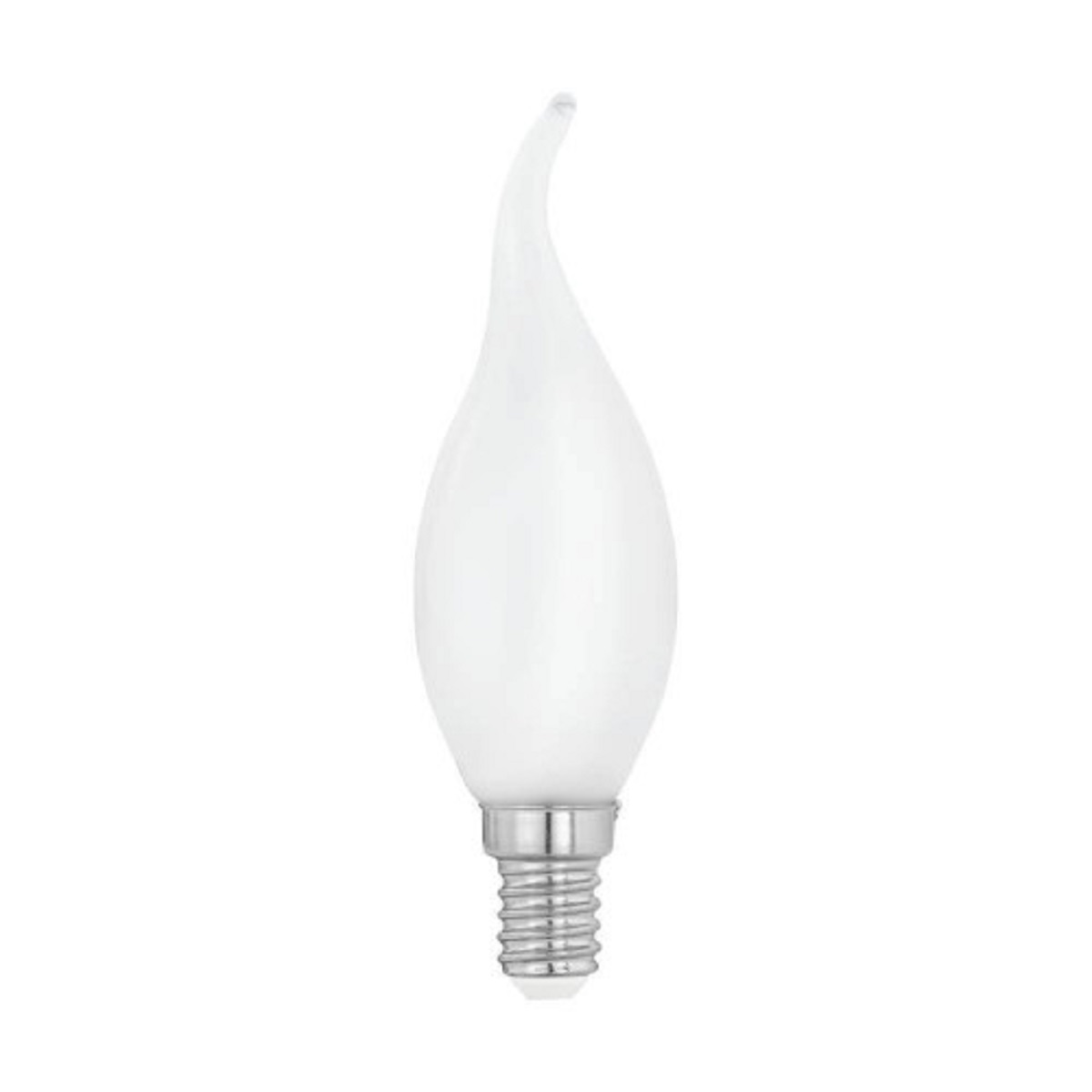 

Лампа светодиодная Eglo E14 4W 4000К опал 12565, Белый, 12565 LM_LED_E14