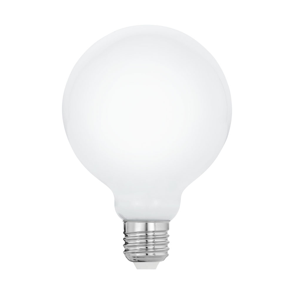 

Лампа светодиодная Eglo E27 8W 4000K матовая 12563, Белый, 12563 LM_LED_E27