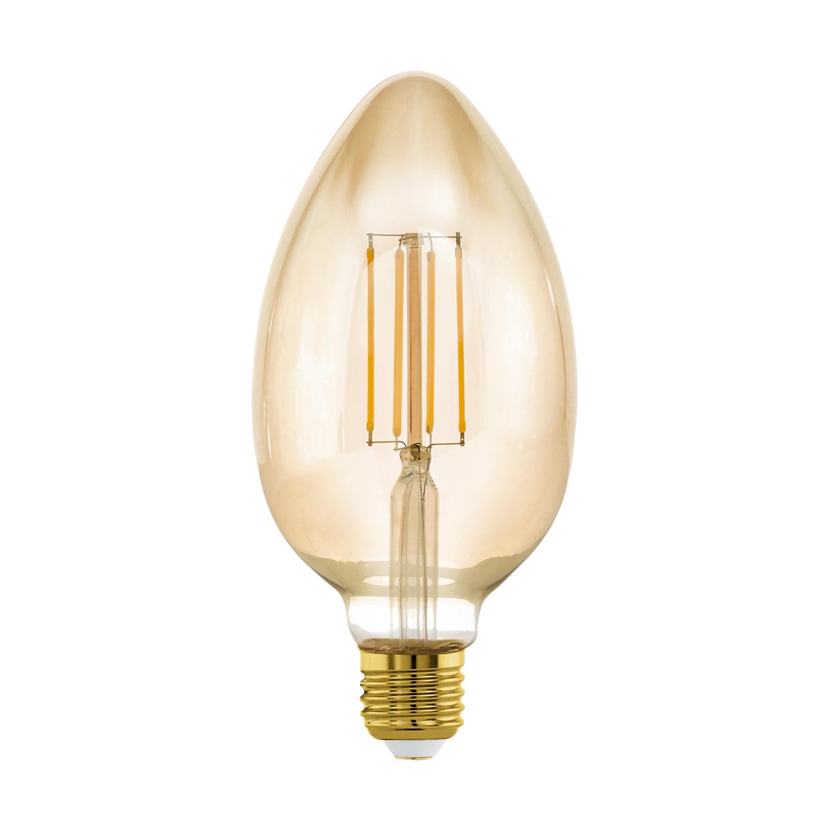 

Лампа светодиодная диммируемая филаментная Eglo E27 4W 2200K янтарная 11836, Янтарный, 11836 LM_LED_E27