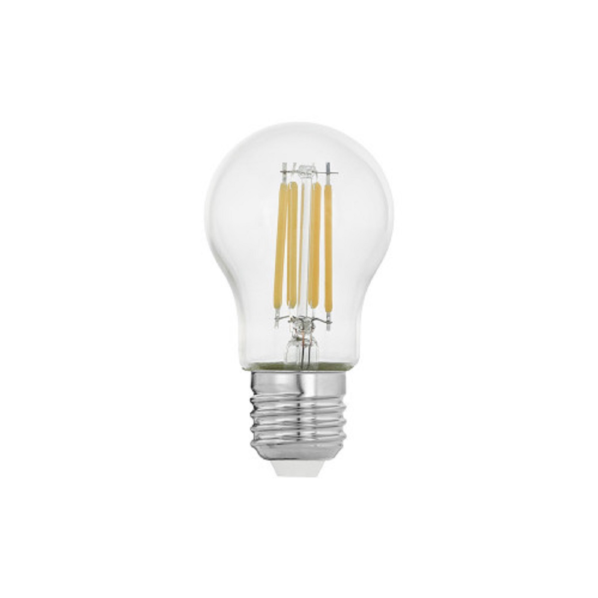 

Лампа светодиодная Eglo E27 6W 2700К прозрачная 12539, Прозрачный, 12539 LM_LED_E27