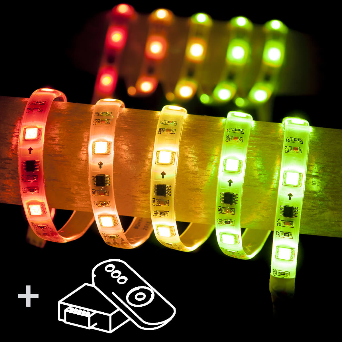 

Светодиодная влагозащищенная лента Elektrostandard 7,2W/m 30LED/m 5050SMD RGB 5M 4690389082016