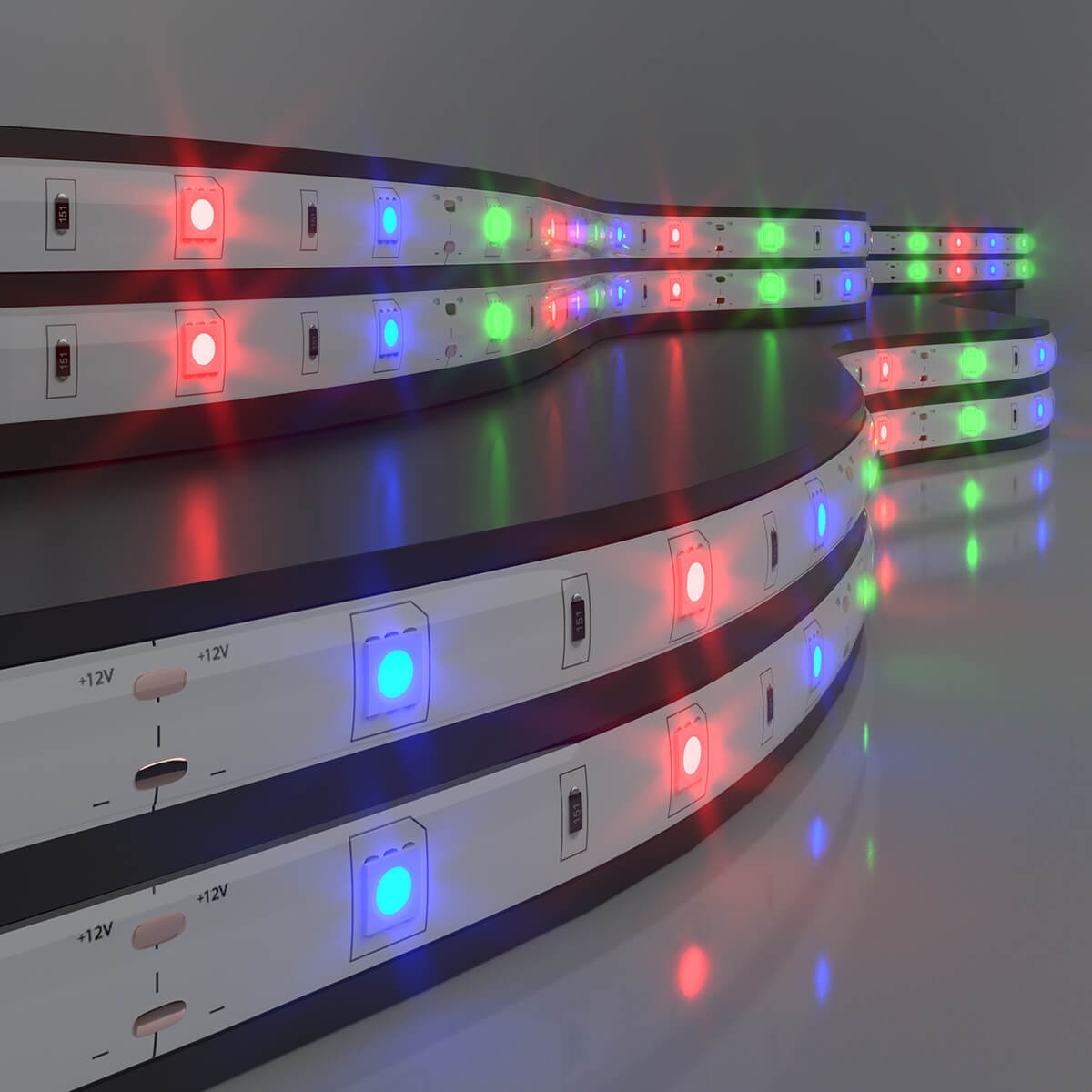 

Светодиодная лента Elektrostandard, Разноцветный, 4690389038457 5050