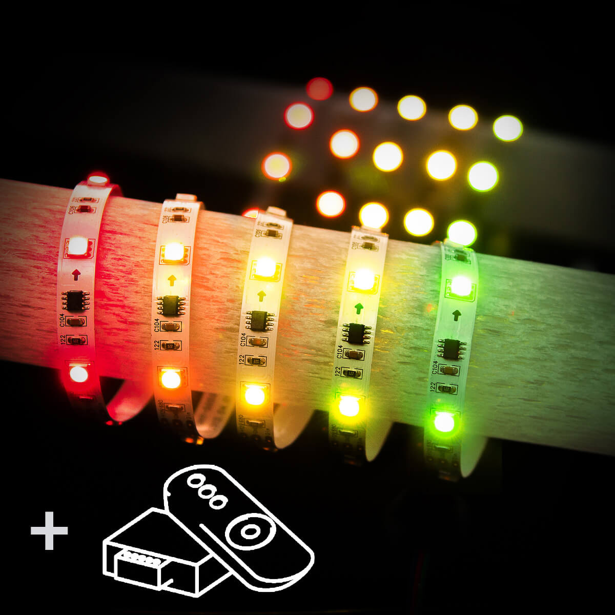 

Светодиодная лента Elektrostandard 7,2W/m 30LED/m 5050SMD RGB 5M 44690389082009