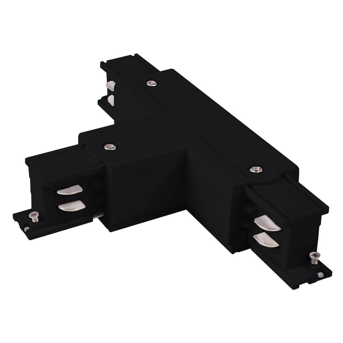 

Коннектор Т-образный левый Elektrostandard TRC-1-3-TL-BK a039550, Черный, 4690389112485 TRL-1-3 ()