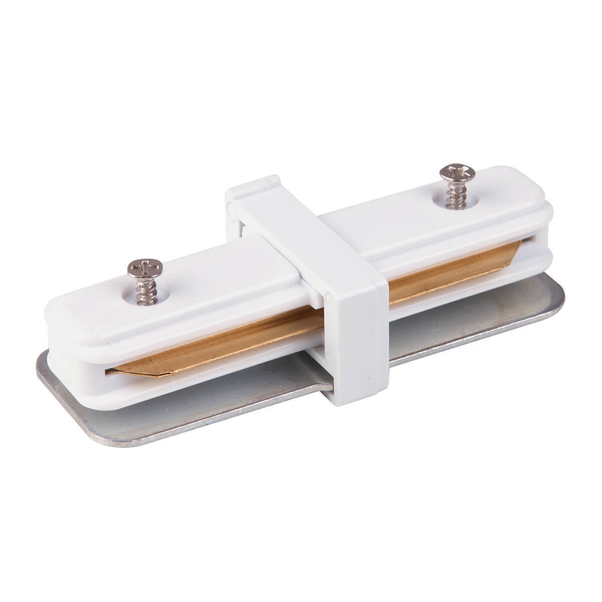 

Коннектор прямой Elektrostandard TRC-1-1-I-WH a039598, Белый, 4690389112331 TRL-1-1 ()
