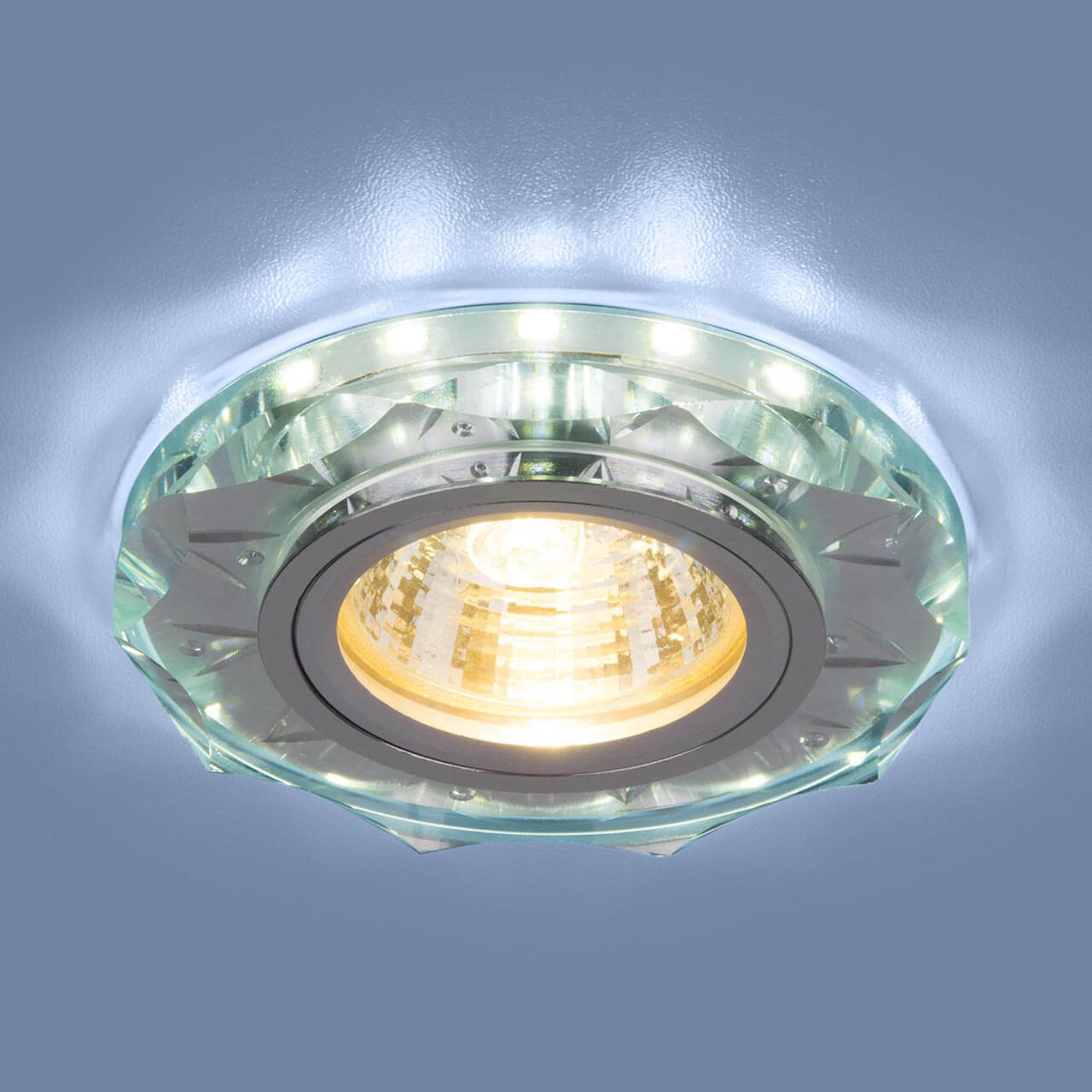 

Встраиваемый светильник Elektrostandard 8356 MR16 CL/WH прозрачный/белый 4690389098413