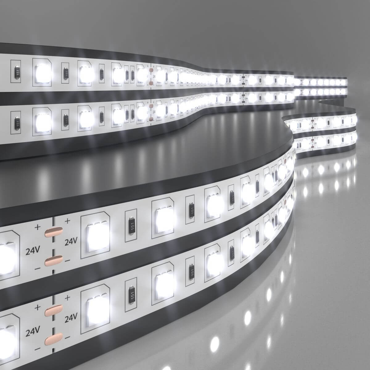 

Светодиодная лента Elektrostandard 14,4W/m 60LED/m 5050SMD дневной белый 5M a052966, 4690389167669 24V 14,4W