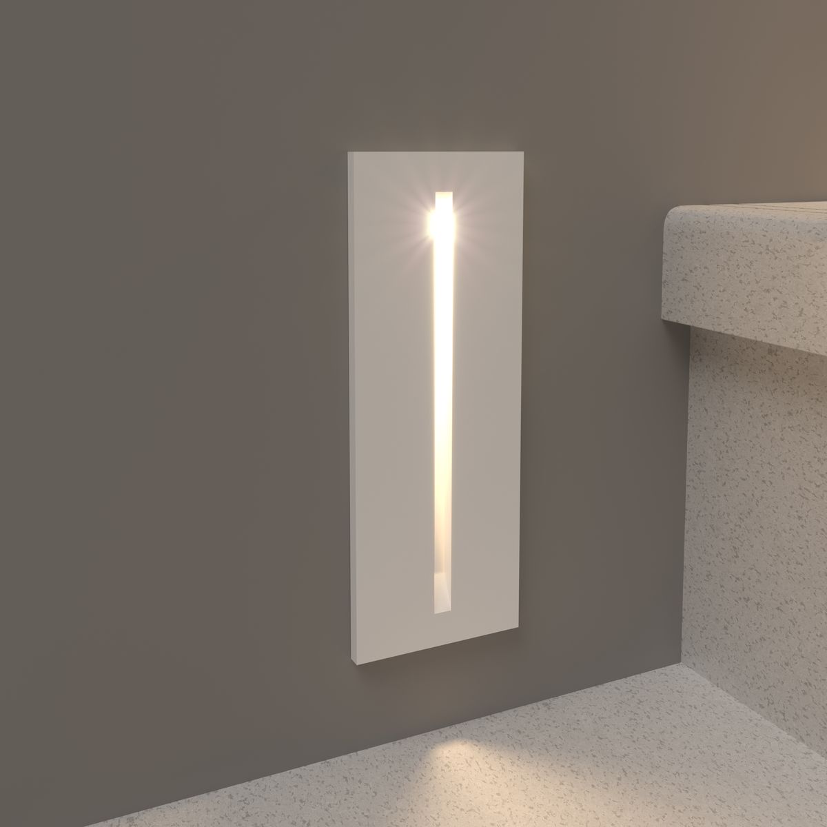 Подсветка для лестниц и ступеней  ВамСвет Встраиваемый светодиодный светильник Elektrostandard Step 8 40108/Led белый a055591