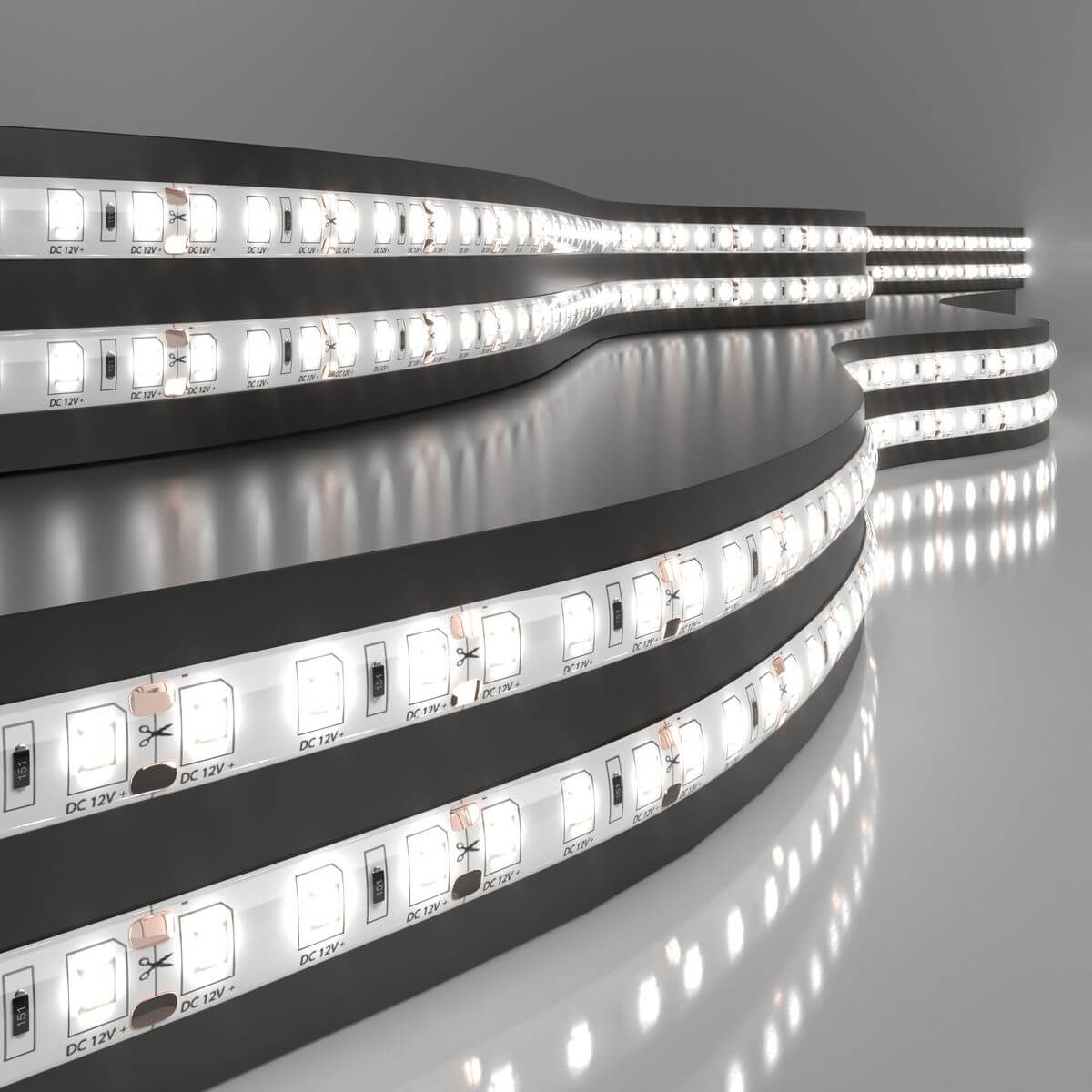 

Светодиодная влагозащищенная лента Elektrostandard 9,6W/m 120LED/m 2835SMD дневной белый 5M a052850, 4690389167041 12V 9,6W