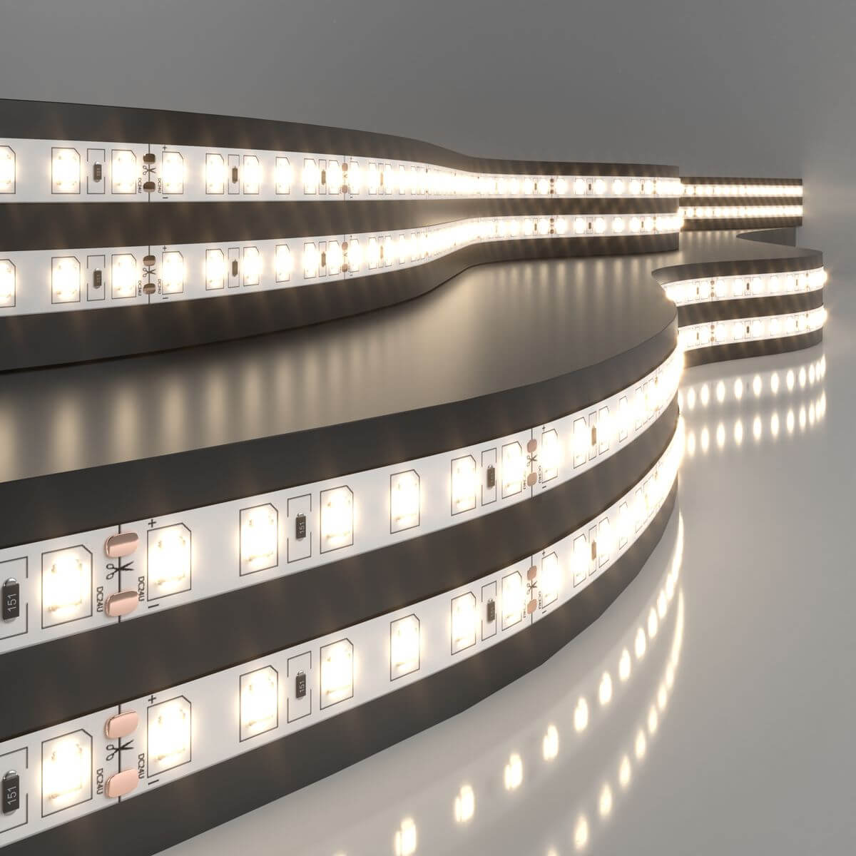 

Светодиодная лента Elektrostandard 9,6W/m 120LED/m 2835SMD теплый белый 5M a052959, 4690389168826 24V 9,6W