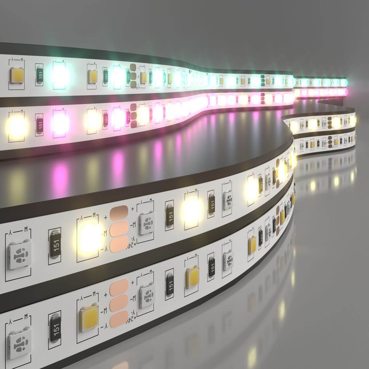 

Светодиодная лента Elektrostandard 14,4W/m 60LED/m 5050SMD MIX RGB/теплый белый 5M a053728, 4690389172250 24V 60Led 14,4W IP20 RGBW