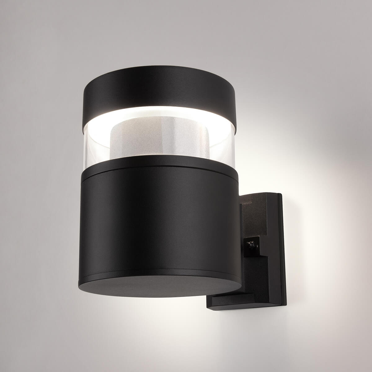 

Уличный настенный светодиодный светильник Elektrostandard 1530 Techno Led чёрный a052244, Черный, 4690389163289 1532