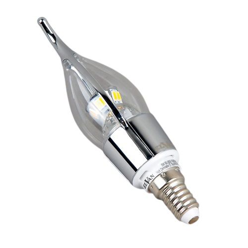 

Лампа светодиодная диммируемая Elvan E14 5W 3000K прозрачная E14-5W-3000K-DimQ100A-SL, Прозрачный, E14-5W-3000K-DimQ100A-SL ()