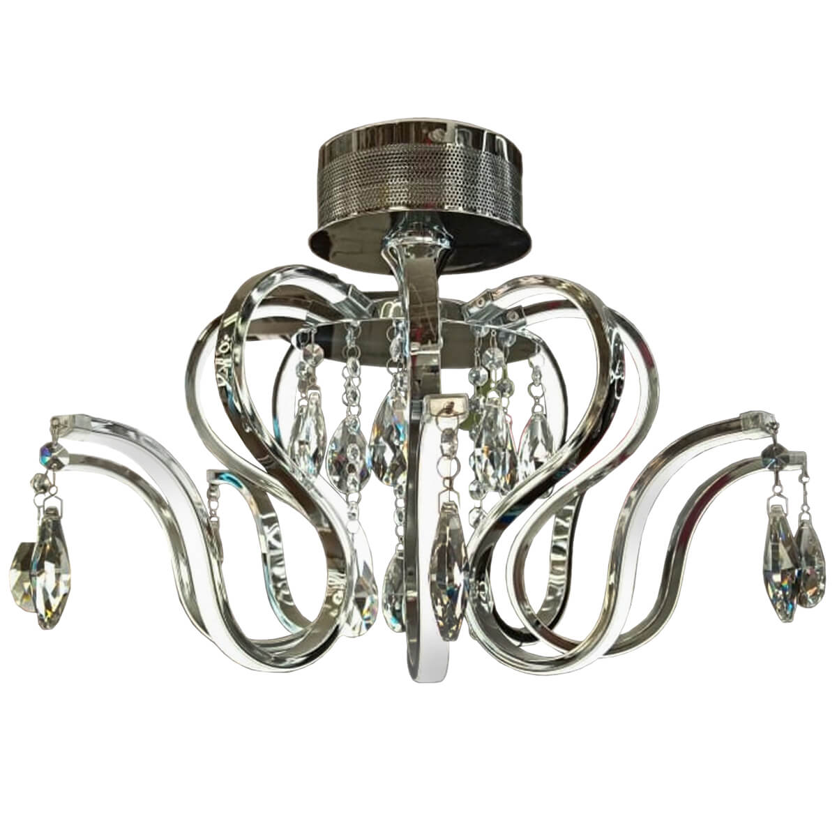 

Потолочная светодиодная люстра Elvan LU-6012/8-35W-NH-Ch, Хром, LU-6012/8-35W-NH-Ch 6012
