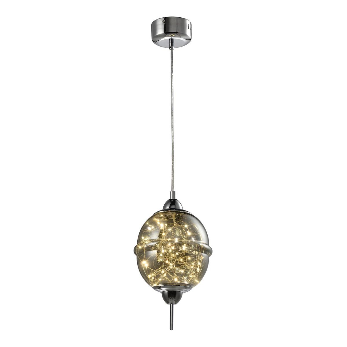 

Подвесной светодиодный светильник Elvan PD-91002C-11W-WW-ChSm, Дымчатый, PD-91002C-11W-WW-ChSm 91002