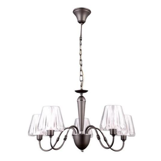 

Подвесная люстра Elvan LU-38432/5-E14-Kf+Cl, Кофейный, LU-38432/5-E14-Kf+Cl 38432