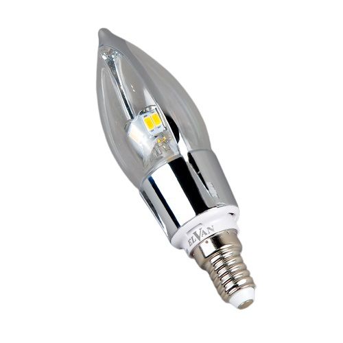 

Лампа светодиодная Elvan E14 5W 6000K прозрачная E14-5W-6000K-Q100B-SL, Прозрачный, E14-5W-6000K-Q100B-SL