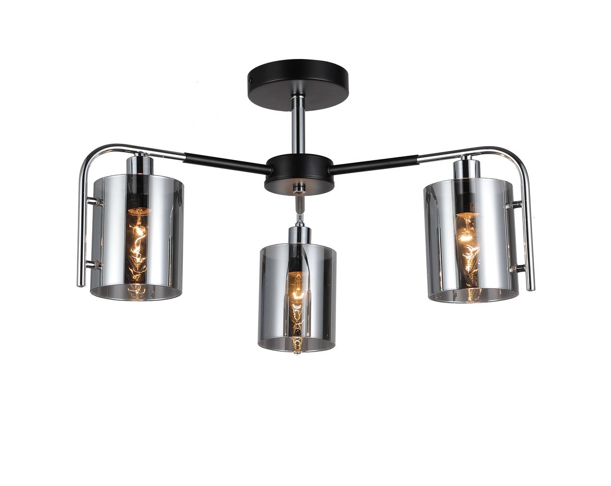 

Потолочная люстра Escada Elegant 671/3P Chrome, Дымчатый, 671/3P Chrome Elegant