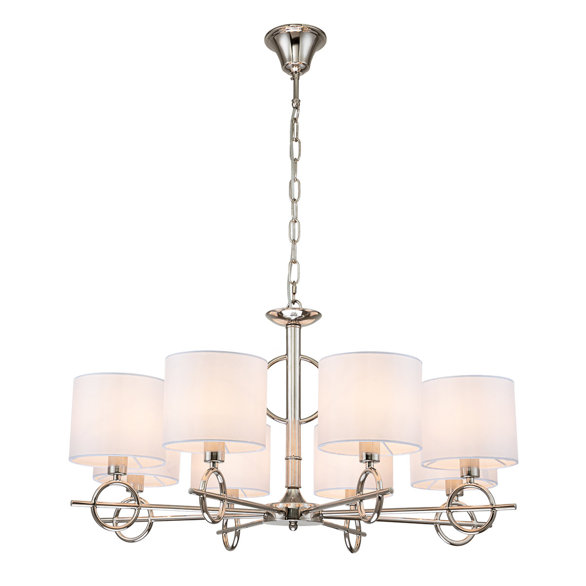 

Подвесная люстра Escada Moraine 10167/8PL, Хром, 10167/8PL Moraine