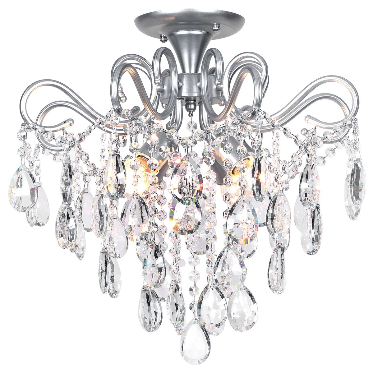 

Потолочная люстра Escada Ophelia 643/4P Silver, Серебро, 643/4P Silver Ophelia