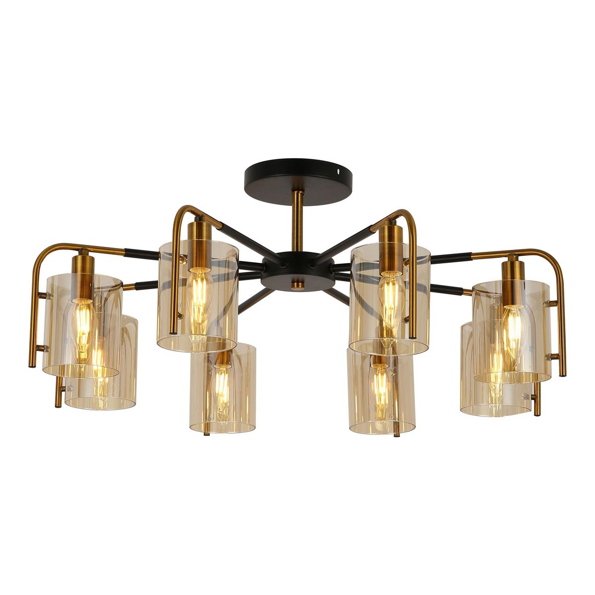 

Потолочная люстра Escada 671/8P, Янтарный, 671/8P 671