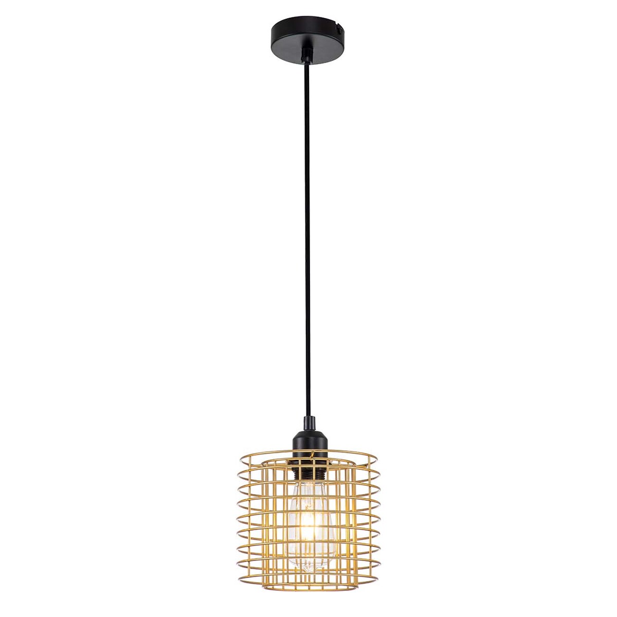 

Подвесной светильник Escada Grid 10190/1S Gold, Черный, 10190/1S Gold Grid