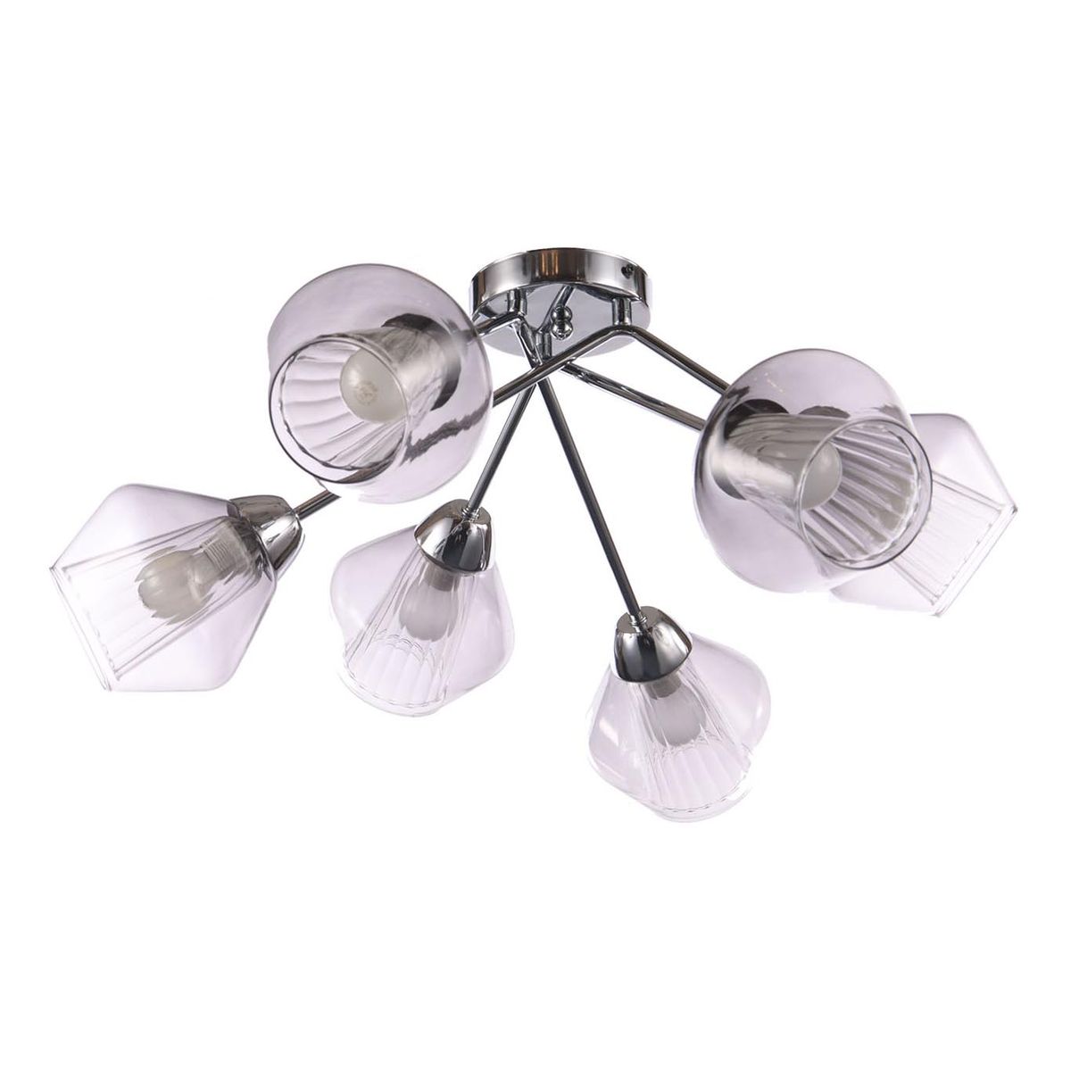 

Потолочная люстра Escada Campanula 674/6PL Chrome, Дымчатый, 674/6PL Chrome Campanula