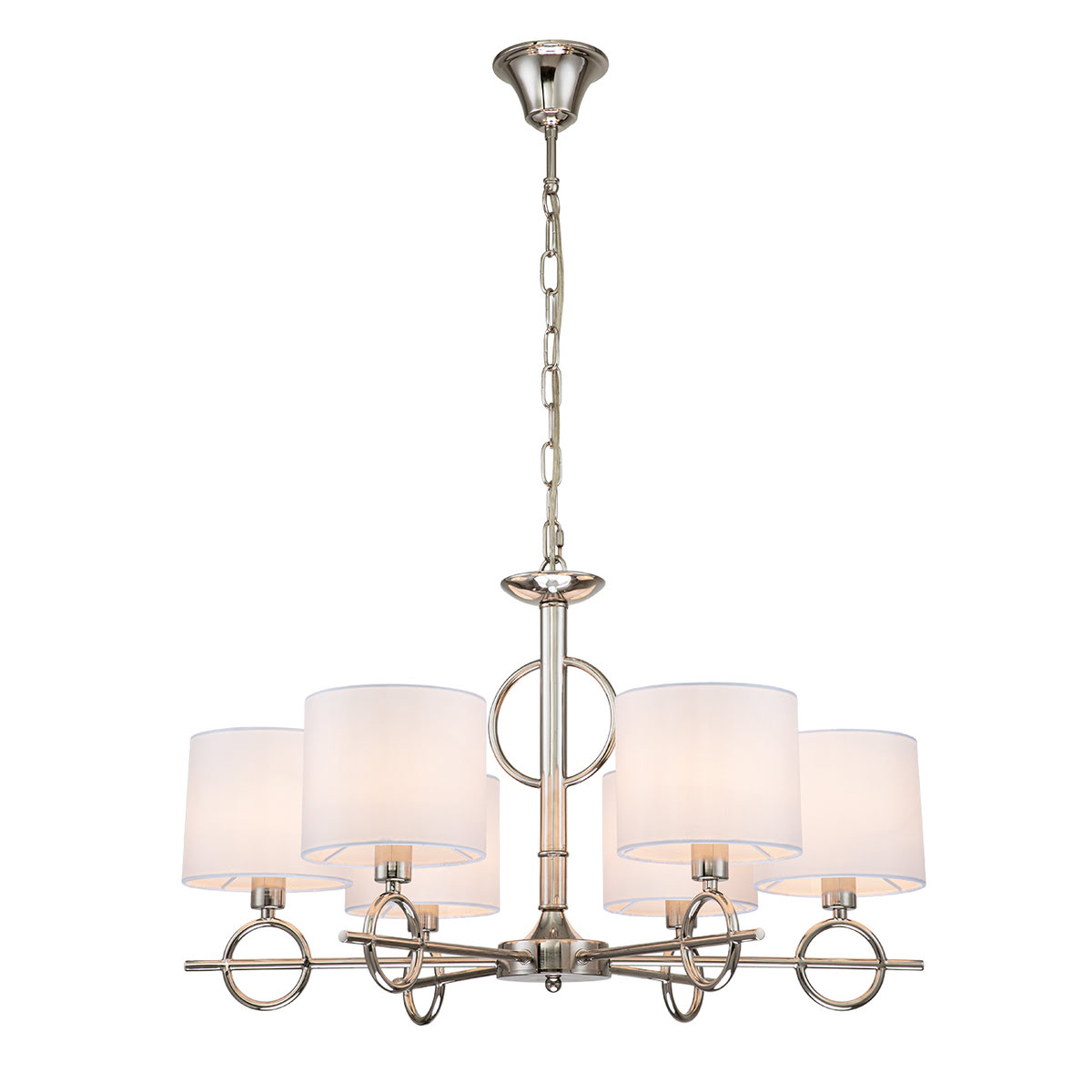 

Подвесная люстра Escada Moraine 10167/6PL, Хром, 10167/6PL Moraine