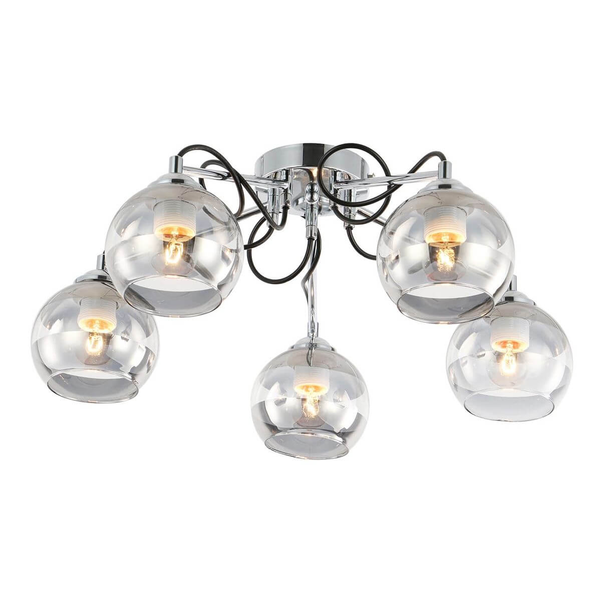 

Потолочная люстра Escada Riley 1179/5P, Зеркальный, 1179/5P Riley