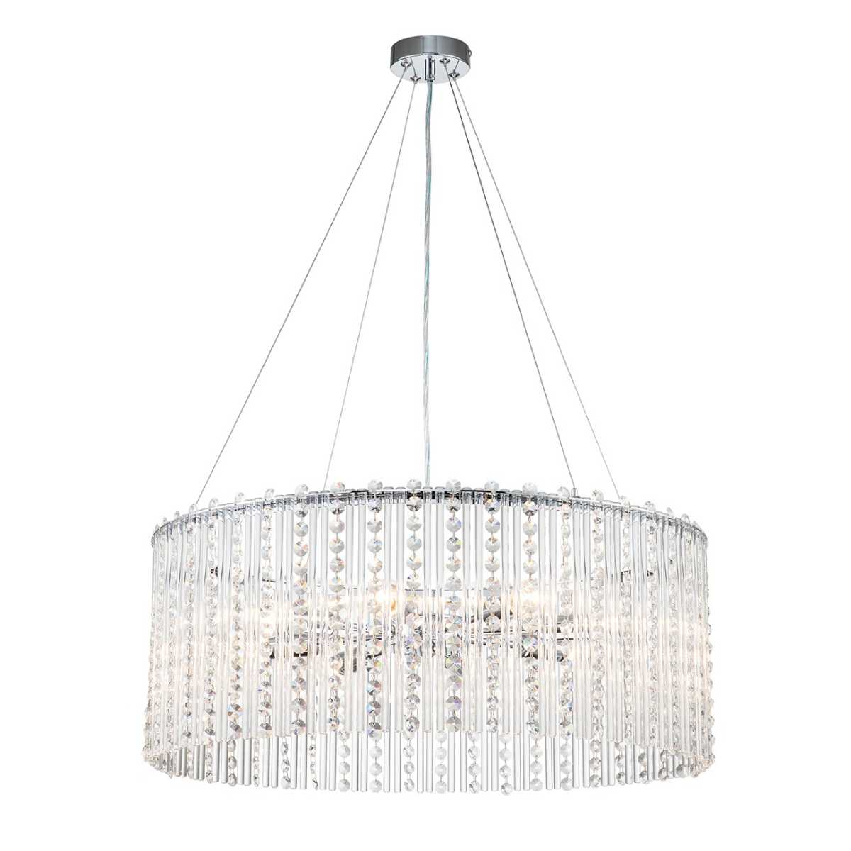 

Подвесная люстра Escada ASTLEY 2104/8S, Хром, 2104/8S ASTLEY