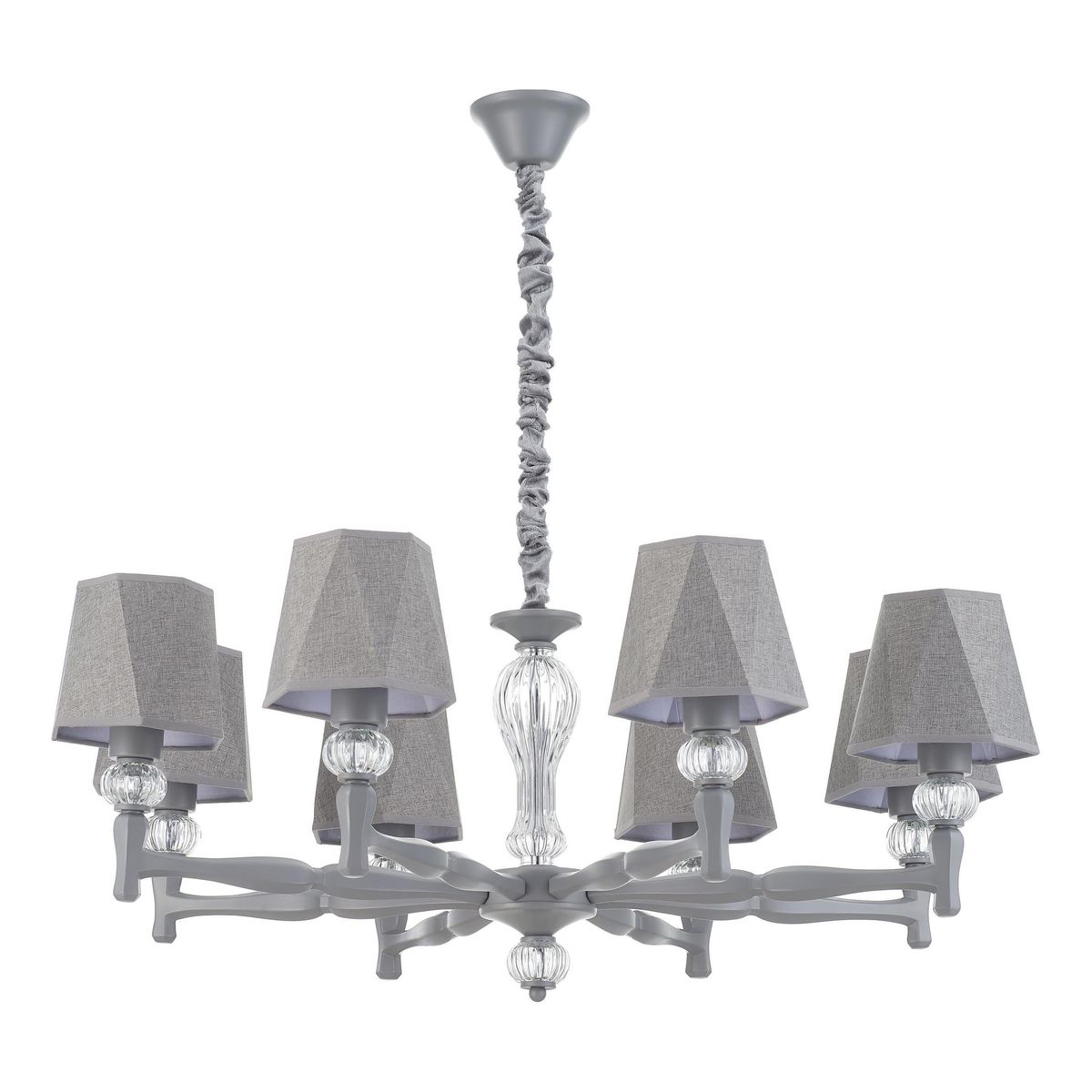 

Подвесная люстра Escada 672/8S Grey, Серый, 672/8S Grey 672