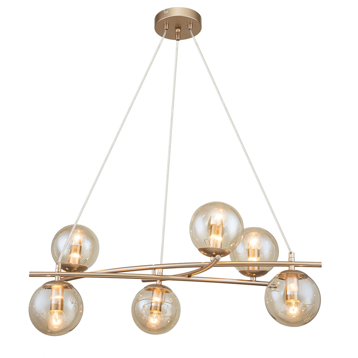 

Подвесная люстра Escada Balance 1119/6S Gold, Золотой, 1119/6S Gold Balance