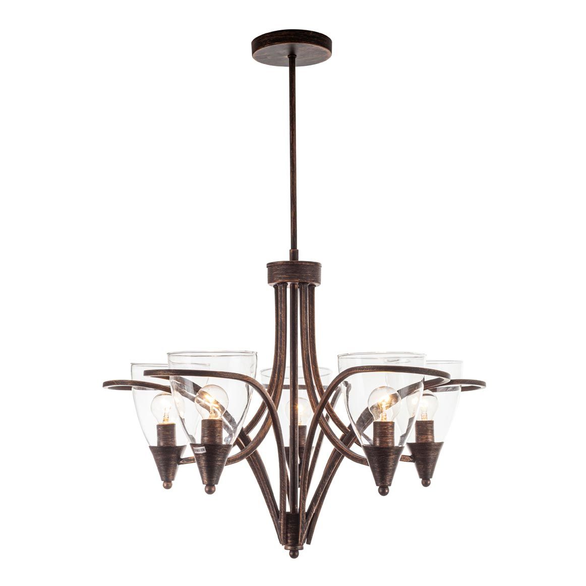 

Подвесная люстра Escada 520/5P, Кофейный, 520/5P 520