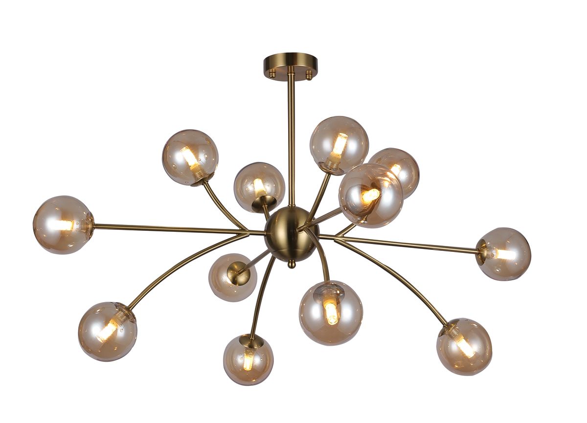 

Подвесная люстра Escada Infinity 10164/12PL Copper, Янтарный, 10164/12PL Copper Infinity