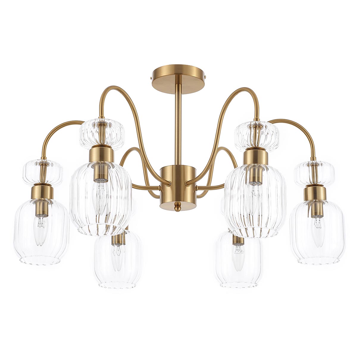 

Потолочная люстра Escada Gloss 1141/6PL Clear, Медь, 1141/6PL Clear Gloss