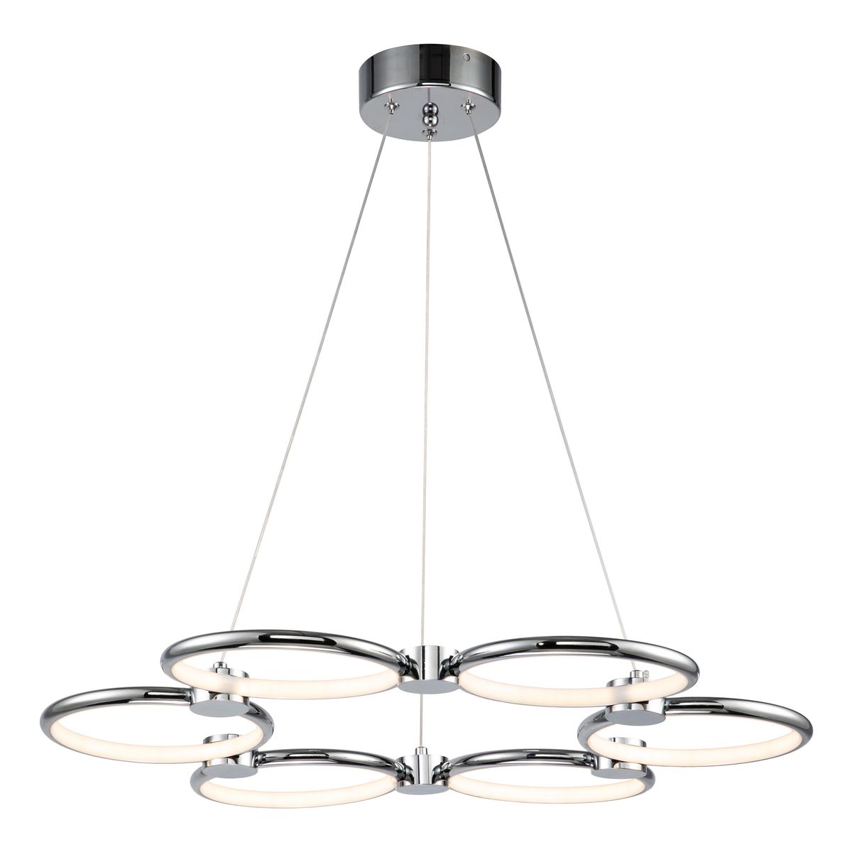 

Подвесная светодиодная люстра Escada Aura 10253/6LED, Хром, 10253/6LED Aura