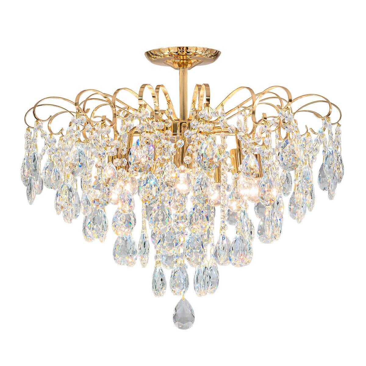

Потолочная люстра Escada Crown 1113/7PL, Золотой, 1113/7PL Crown