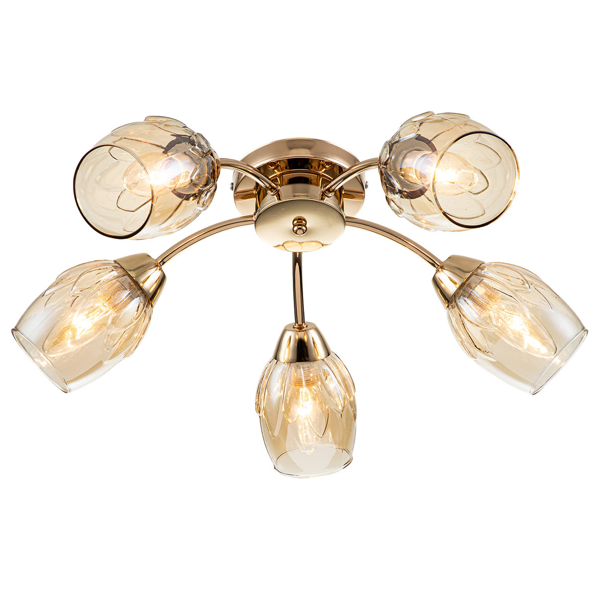 

Потолочная люстра Escada Allium 663/5P, Золотой, 663/5P Allium
