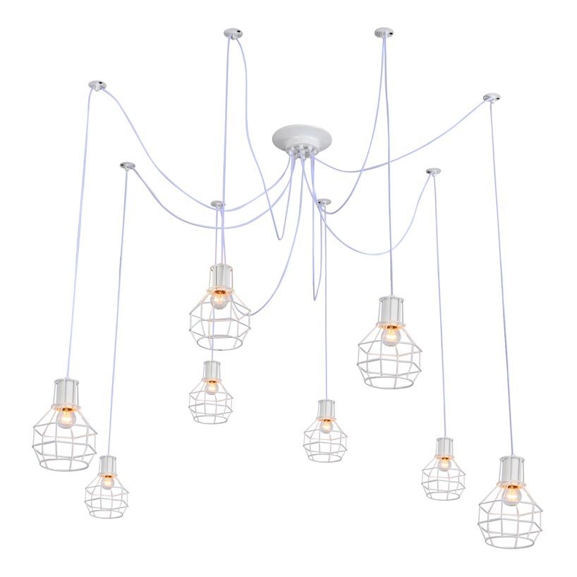 

Подвесная люстра Escada 1129/8S (White), Белый, 1129/8S (White) 1129