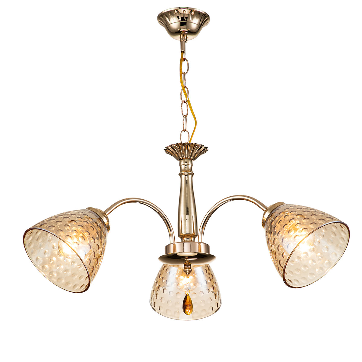 

Подвесная люстра Escada Freesia 658/3PL Gold, Золотой, 658/3PL Gold Freesia