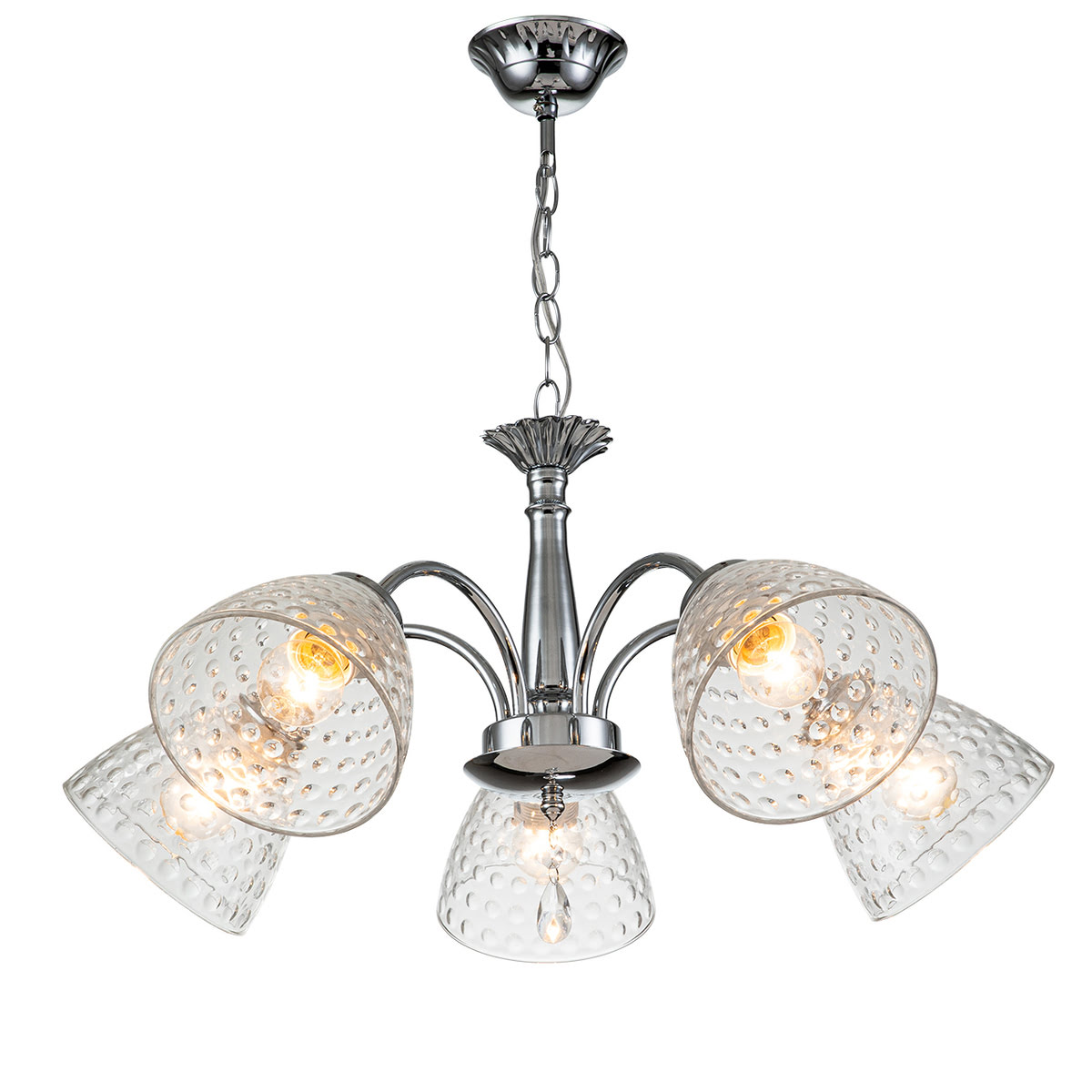 

Подвесная люстра Escada Freesia 658/5PL Chrome, Хром, 658/5PL Chrome Freesia