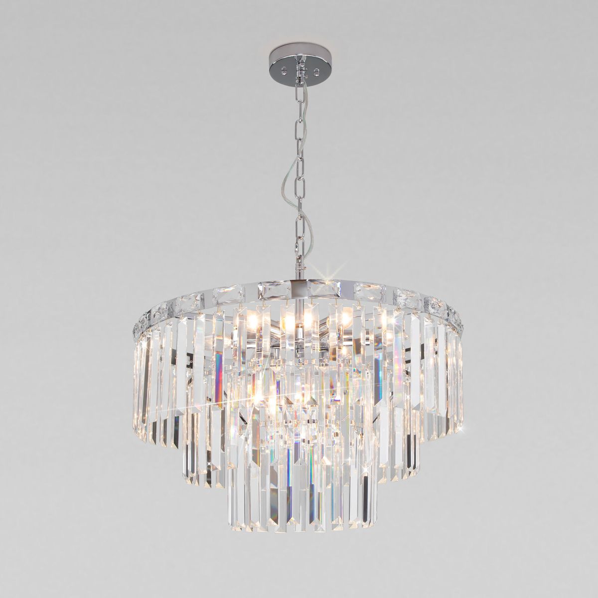 

Подвесная люстра Eurosvet Elegante 10130/8 хром/прозрачный хрусталь Strotskis, Золотой, 10130/8 хром/прозрачный хрусталь Strotskis Elegante