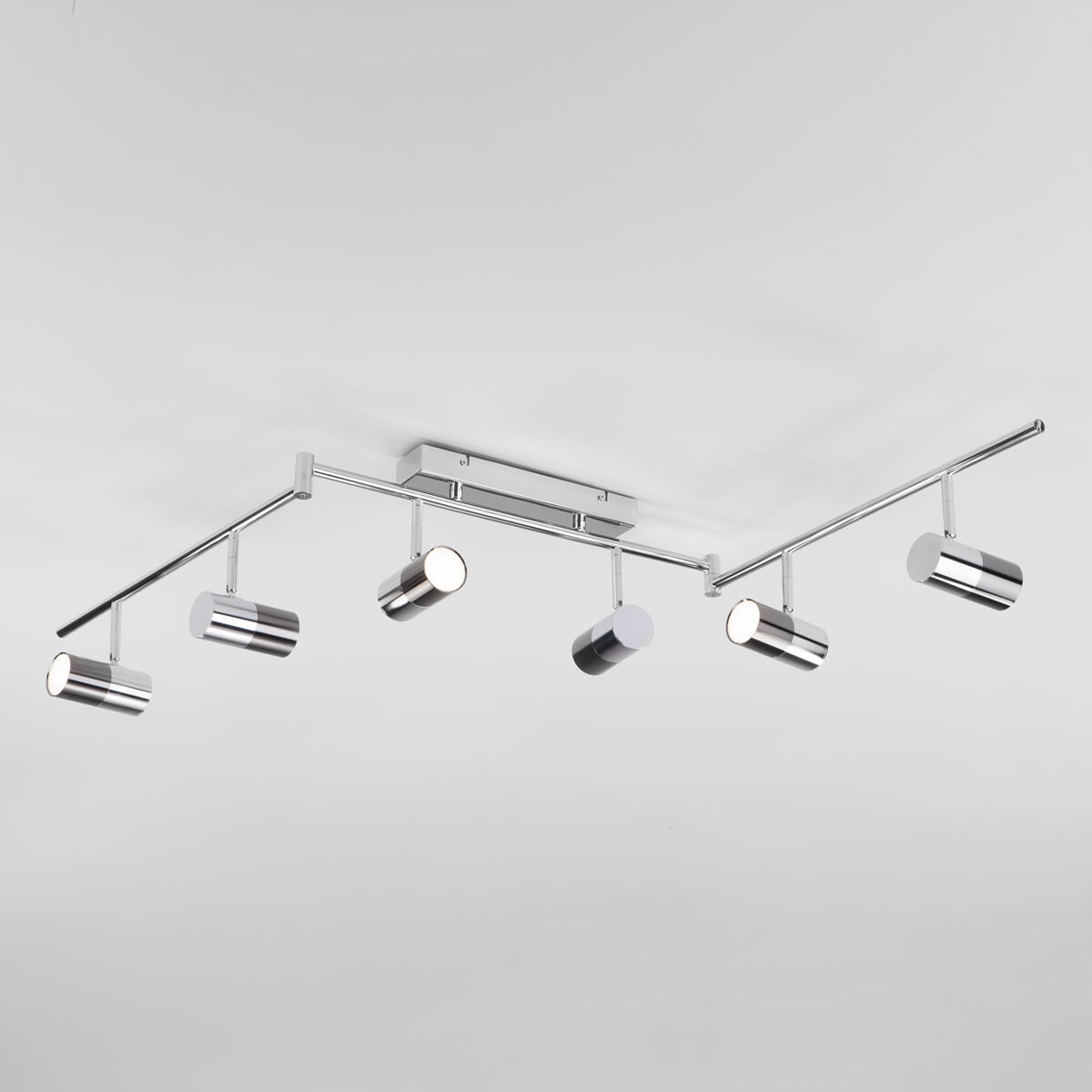 

Потолочный светодиодный светильник Eurosvet 20086/6 LED хром/черный жемчуг, 20086/6 LED хром/черный жемчуг Mini Topper